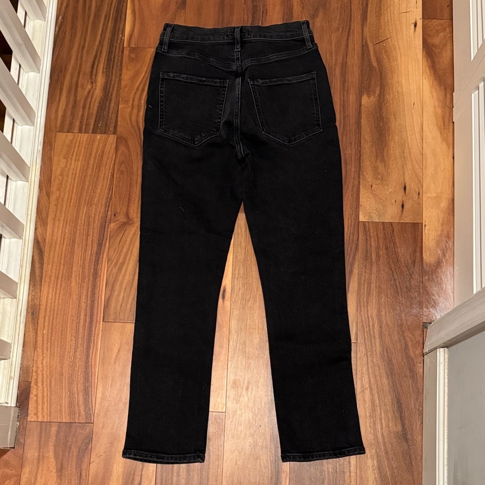 Black Agolde Button Up Jeans - Picture 5 of 5